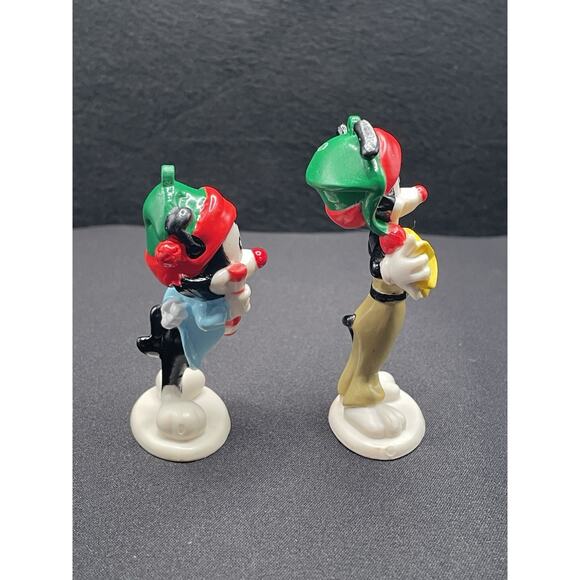 Vintage 1997 Warner Bros Animaniacs Yakko & Dot Christmas Ornaments. Set of Two. - Picture 2 of 7